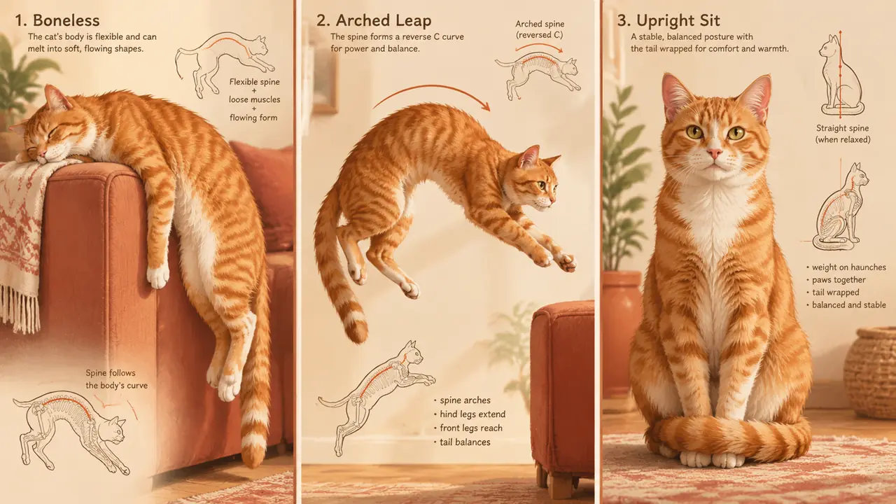 绘画AI猫翻车先查体态：液态睡姿、跳跃背弓、坐姿重心一篇讲透