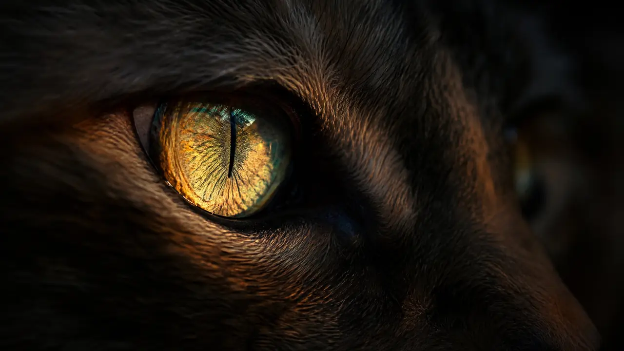 ai绘画猫眼总画成狗眼或宝石？竖瞳、反光膜与虹膜纹理的修法
