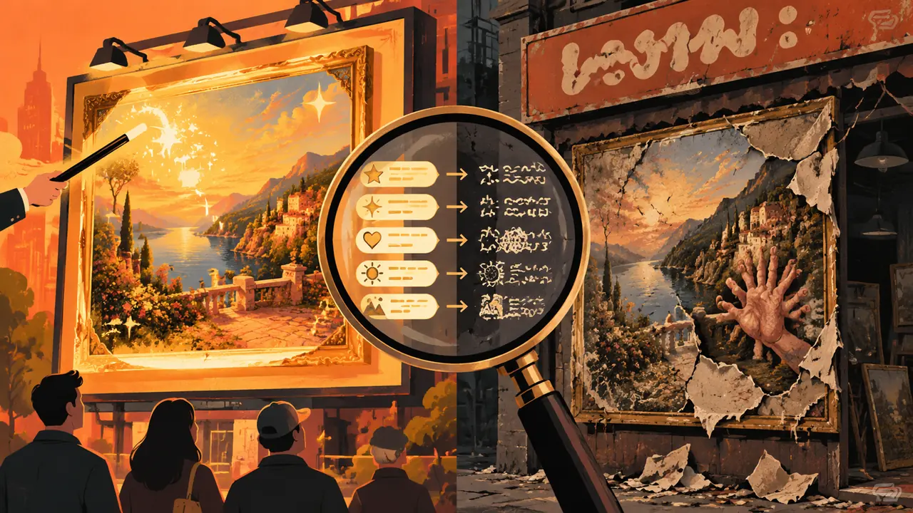 ai绘画超强？广告词翻译器上线：一键生成和一键能用隔着四道工序