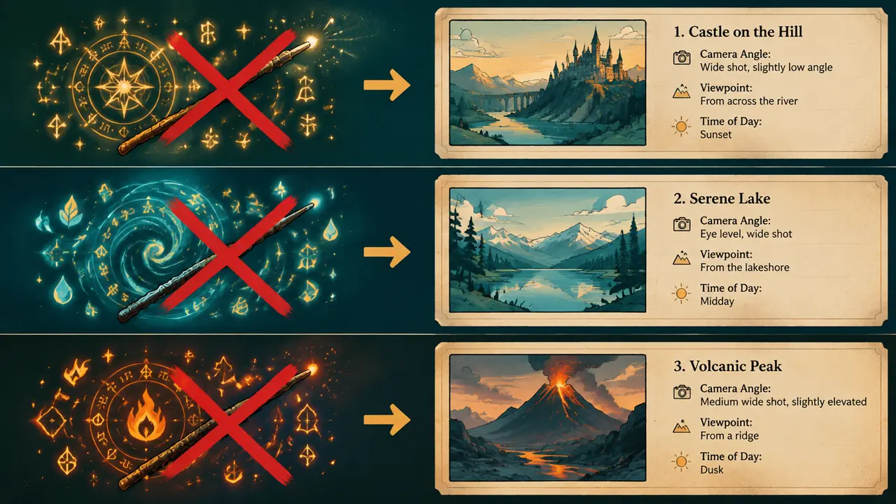 ai 绘画口令不是咒语：越喊越玄越不管用，3组改写对照教你换成描述思维
