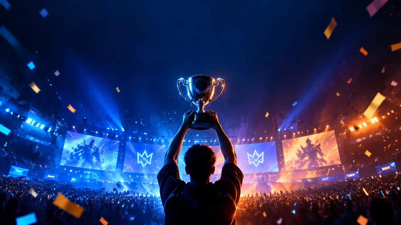 搜faker ai绘画的人想画什么？电竞插画从场馆灯光到奖杯质感的实操