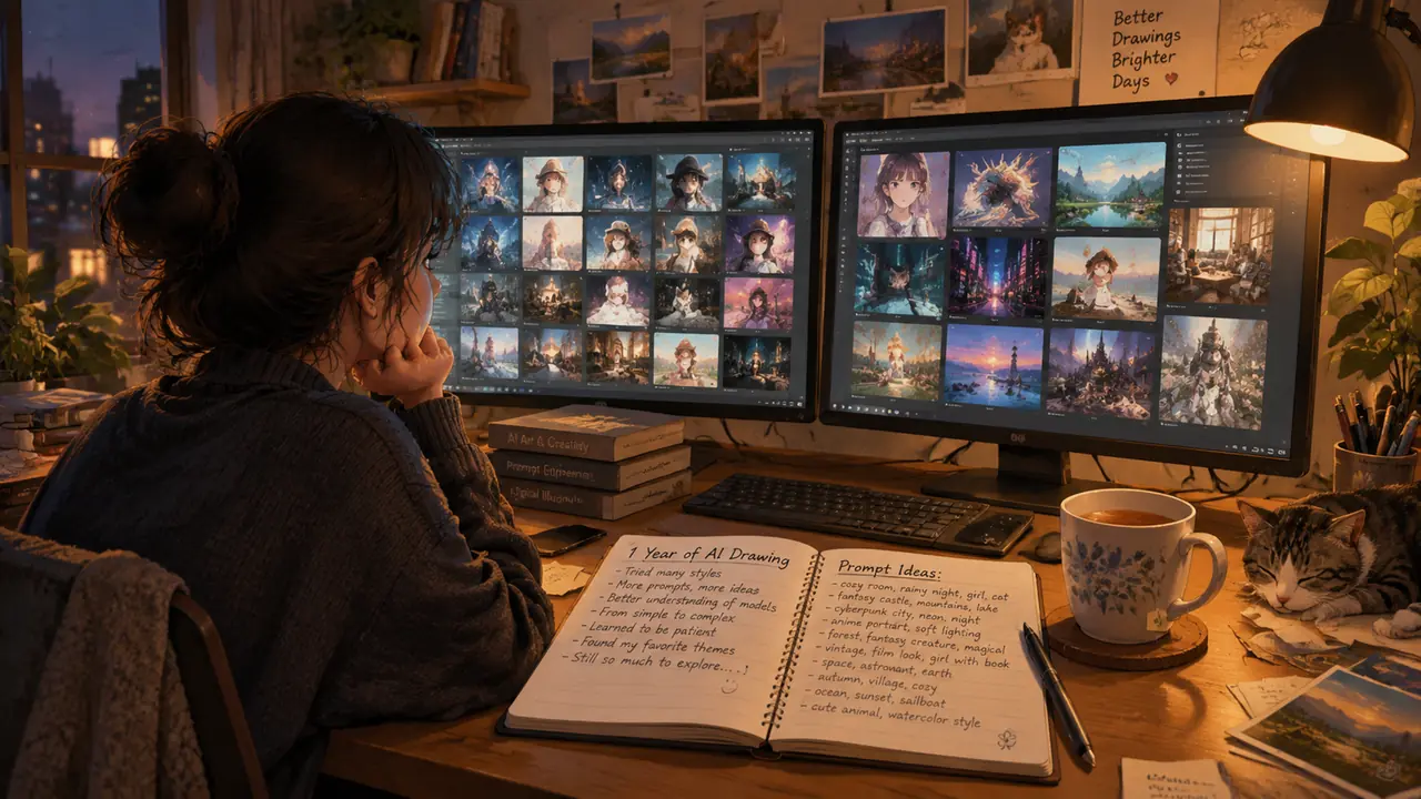 ai绘画漫谈：用了一年，我不再追大片了