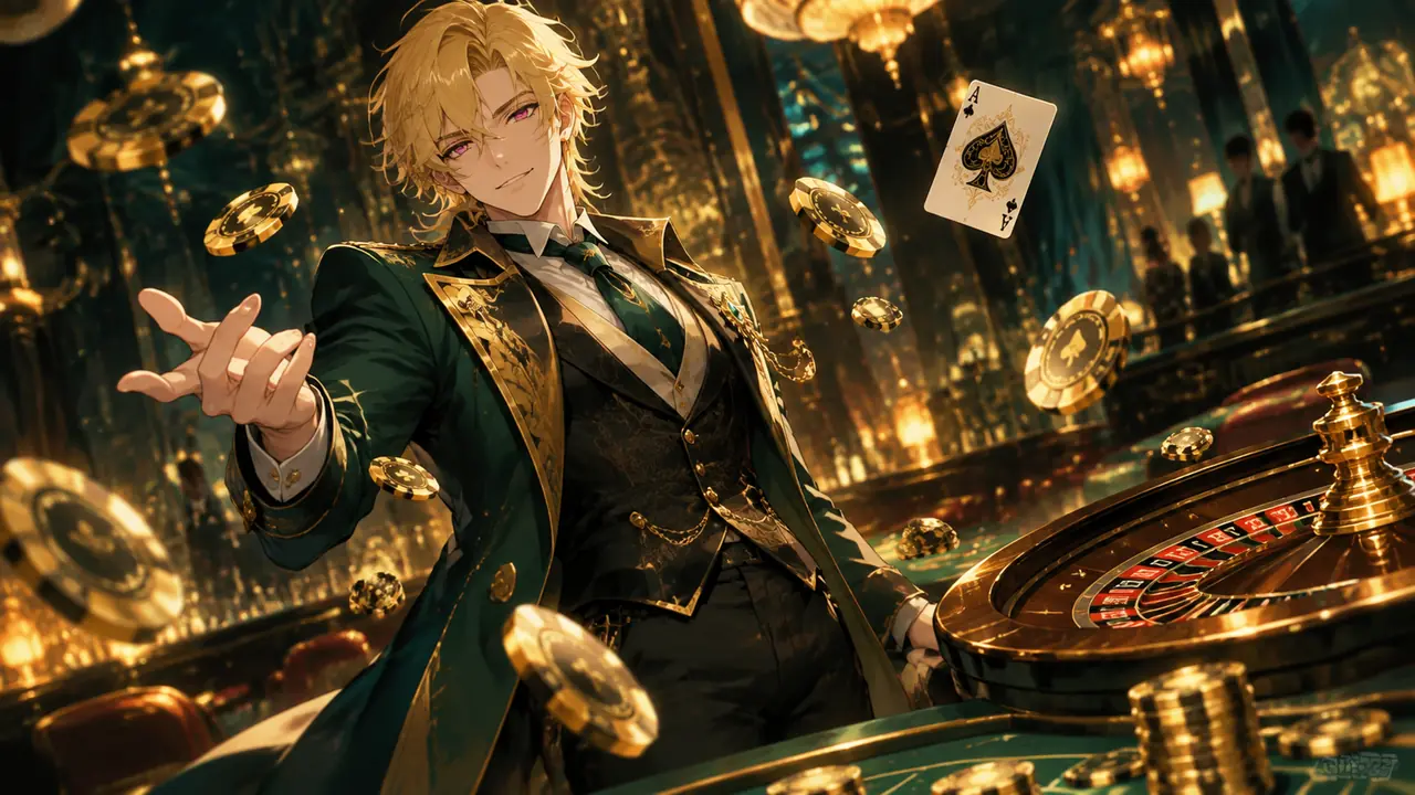 砂金ai绘画同人图实操：赌徒立绘配色、筹码元素与二创边界