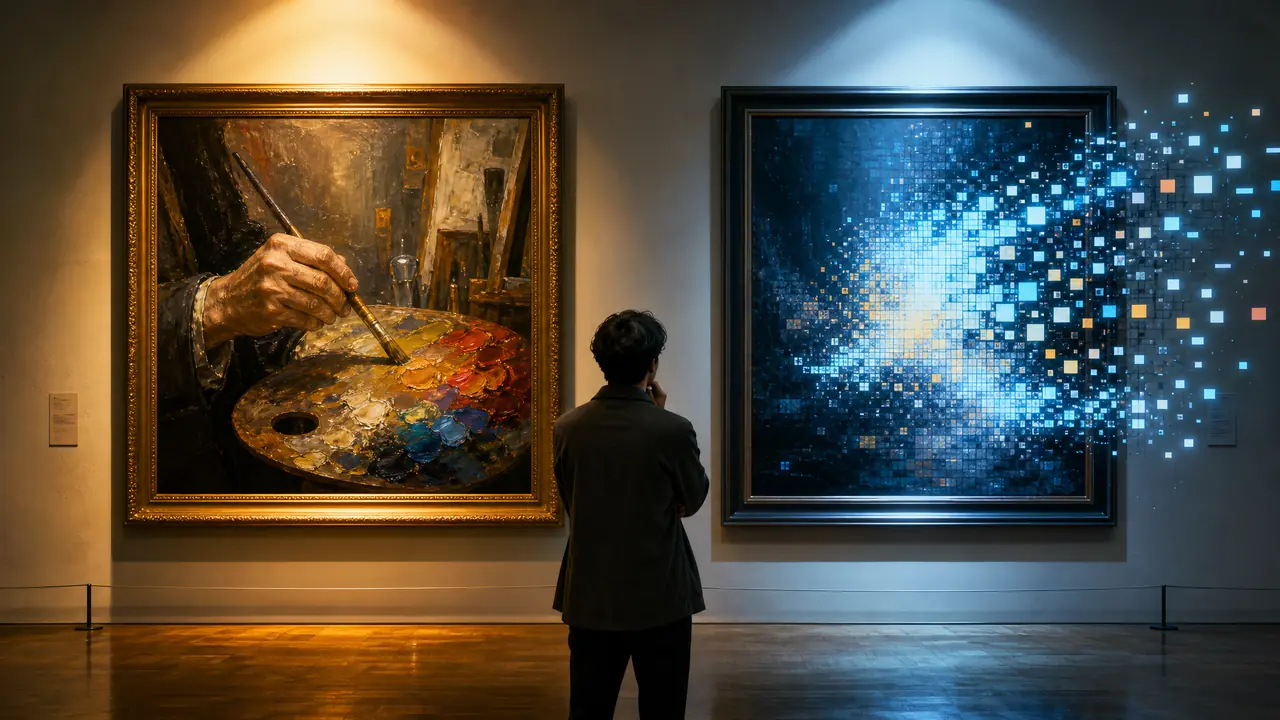 ai绘画超越人类画师了吗？三轮盲测之后我的真实答案