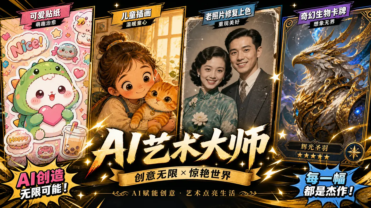 ai 绘画yyds不是吹的：这四个玩法我实测下来确实封神