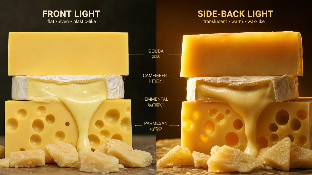 奶酪ai绘画总像塑料块？软硬质感分开写，废片率立降