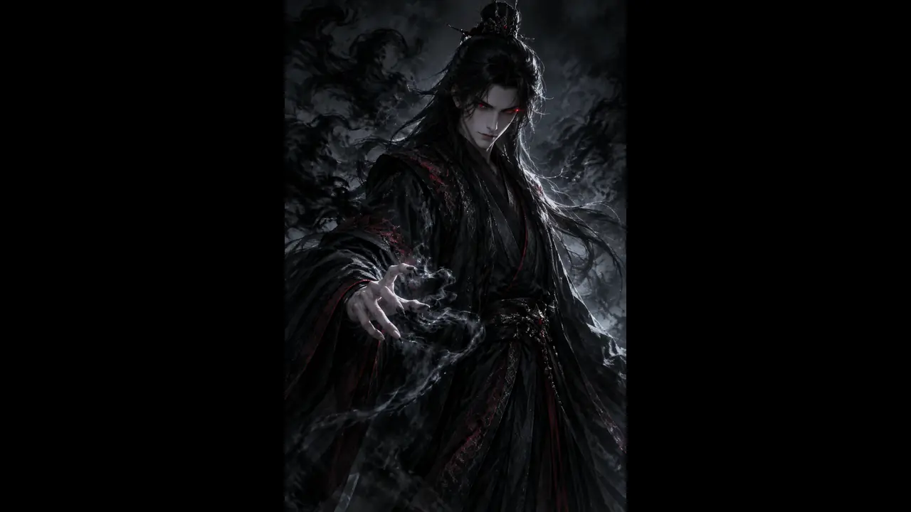 ai绘画魔道风格怎么调？黑红魔气与邪修感的底层写法