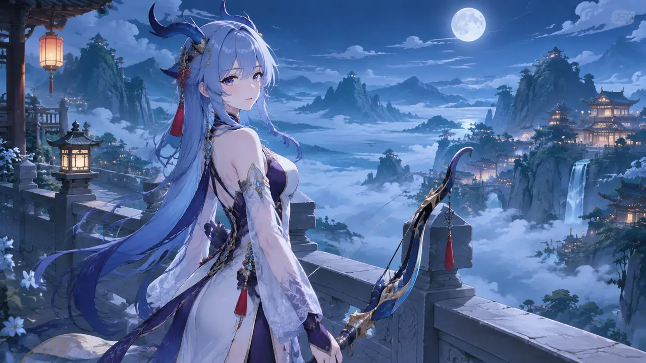 ai甘雨绘画同人出味指南：麒麟角、发色渐变与服饰细节的实测调法