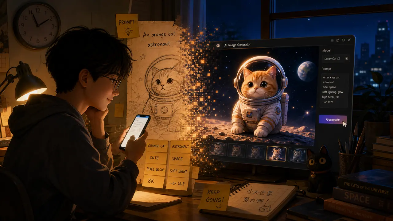 ai遇见绘画的第一课：普通人前三个月怎么走最不踩坑