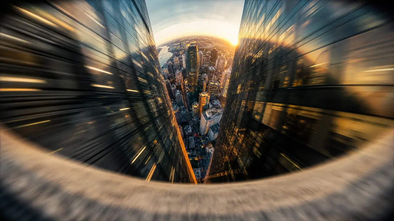 fpv ai绘画怎么画出速度感：鱼眼、拖影和穿越框的实操