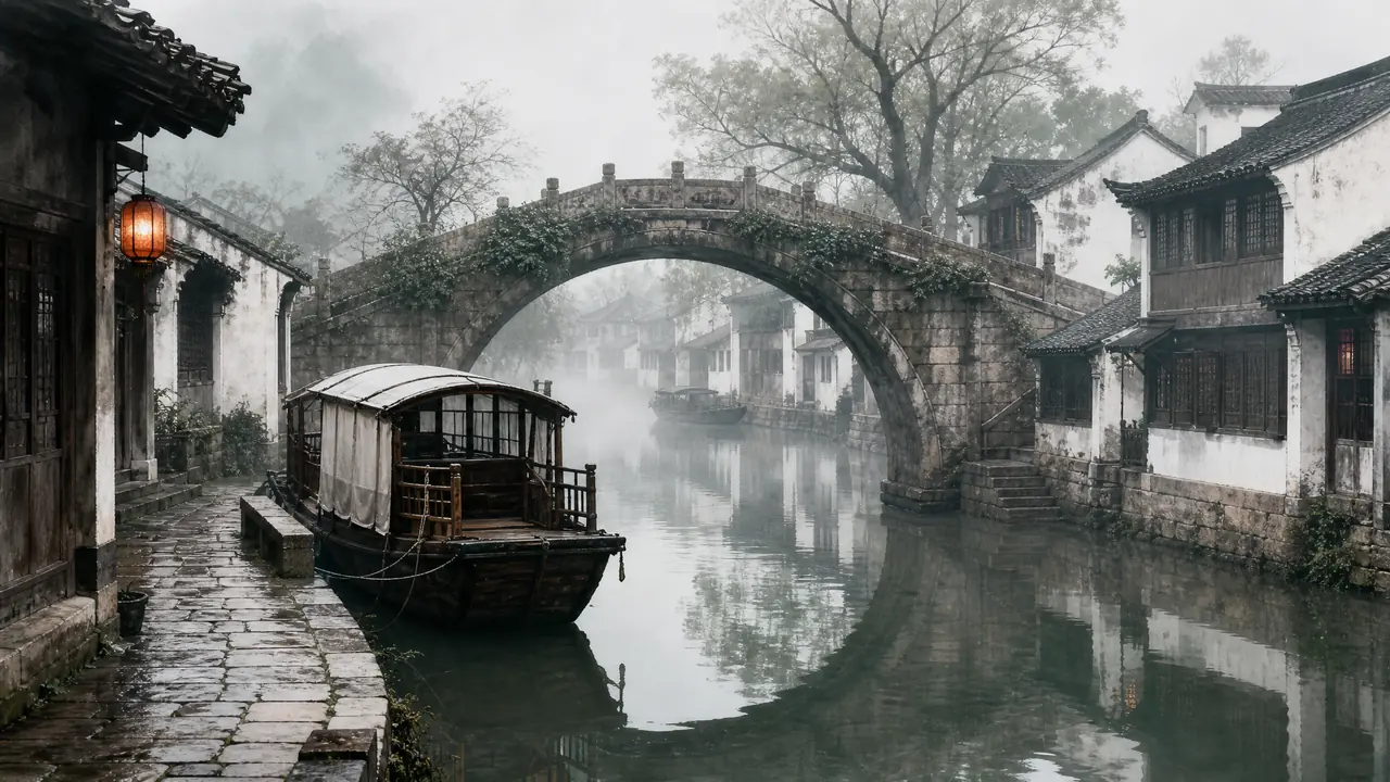 ai绘画嘉兴怎么画才像：红船、水巷与粉墙黛瓦的提示词实测