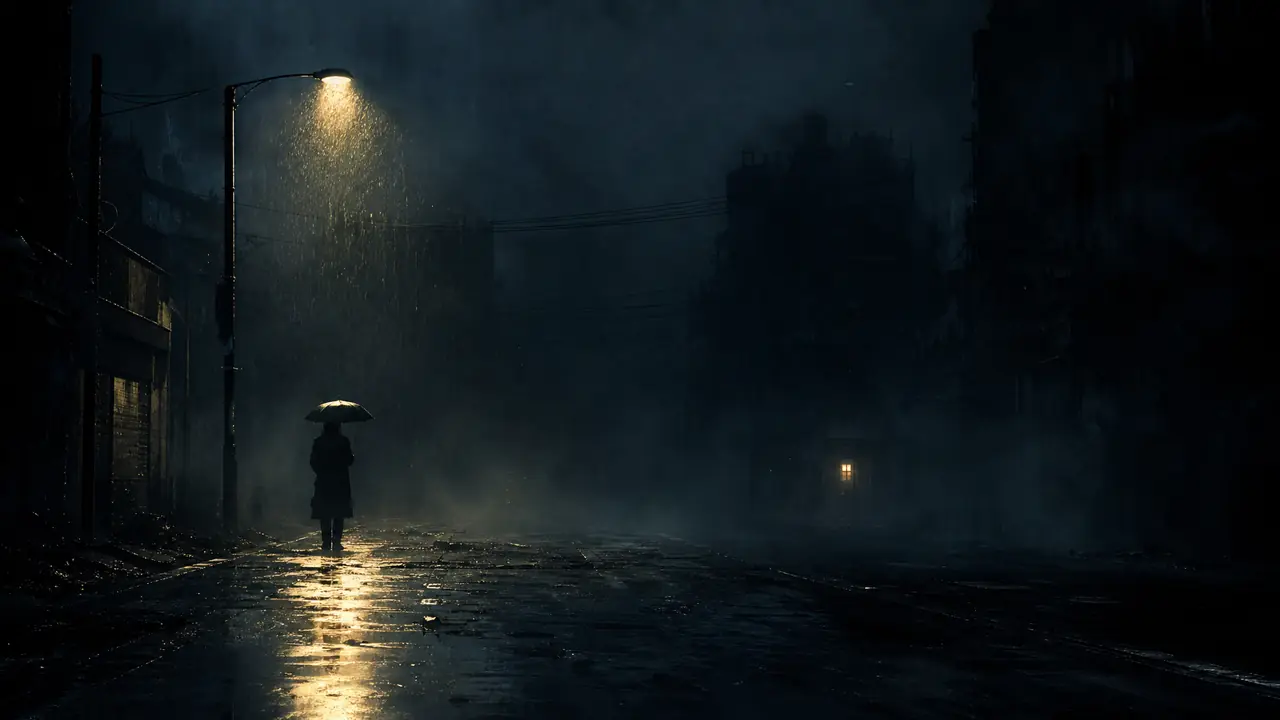 ai绘画阴暗风格调教手记：低光、雨夜与情绪感的参数思路