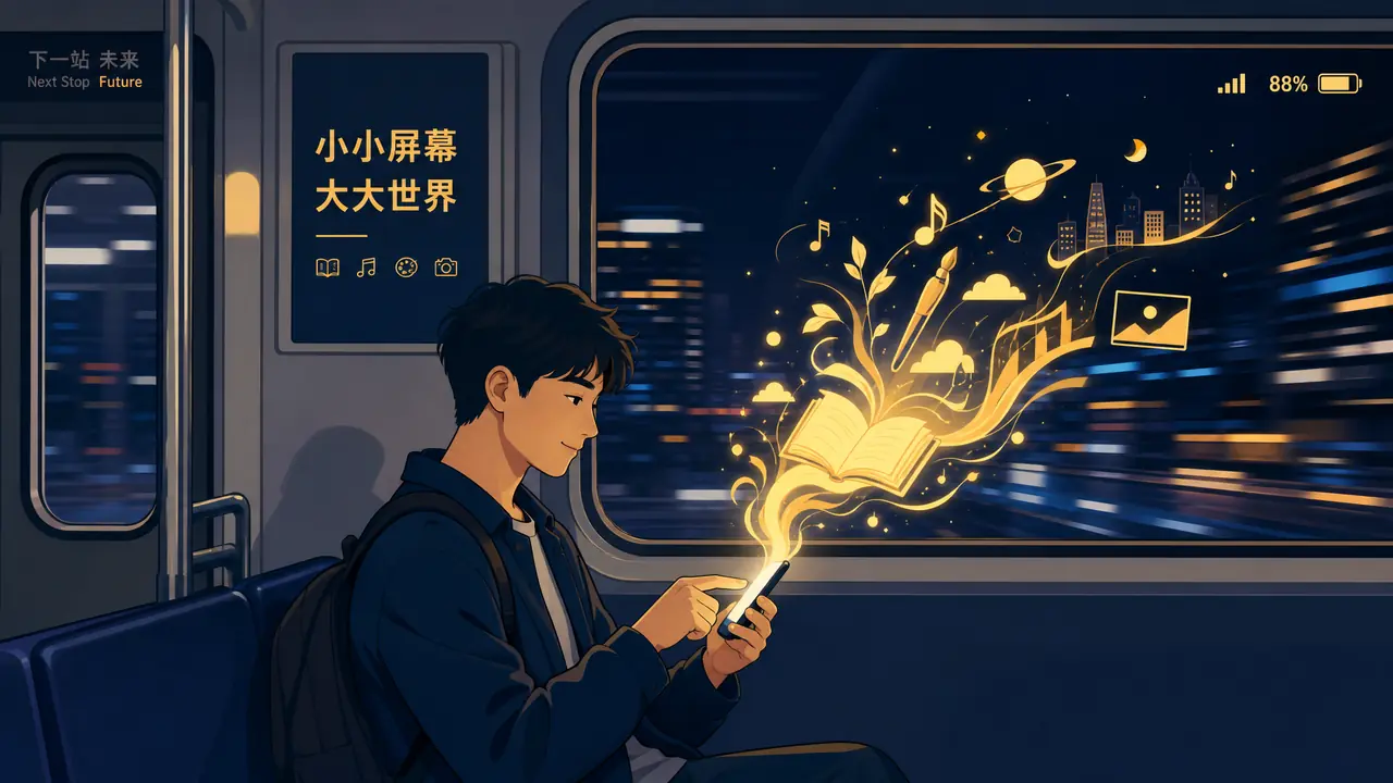 AI指尖绘画真实体验：通勤地铁上用手机画图一个月的记录
