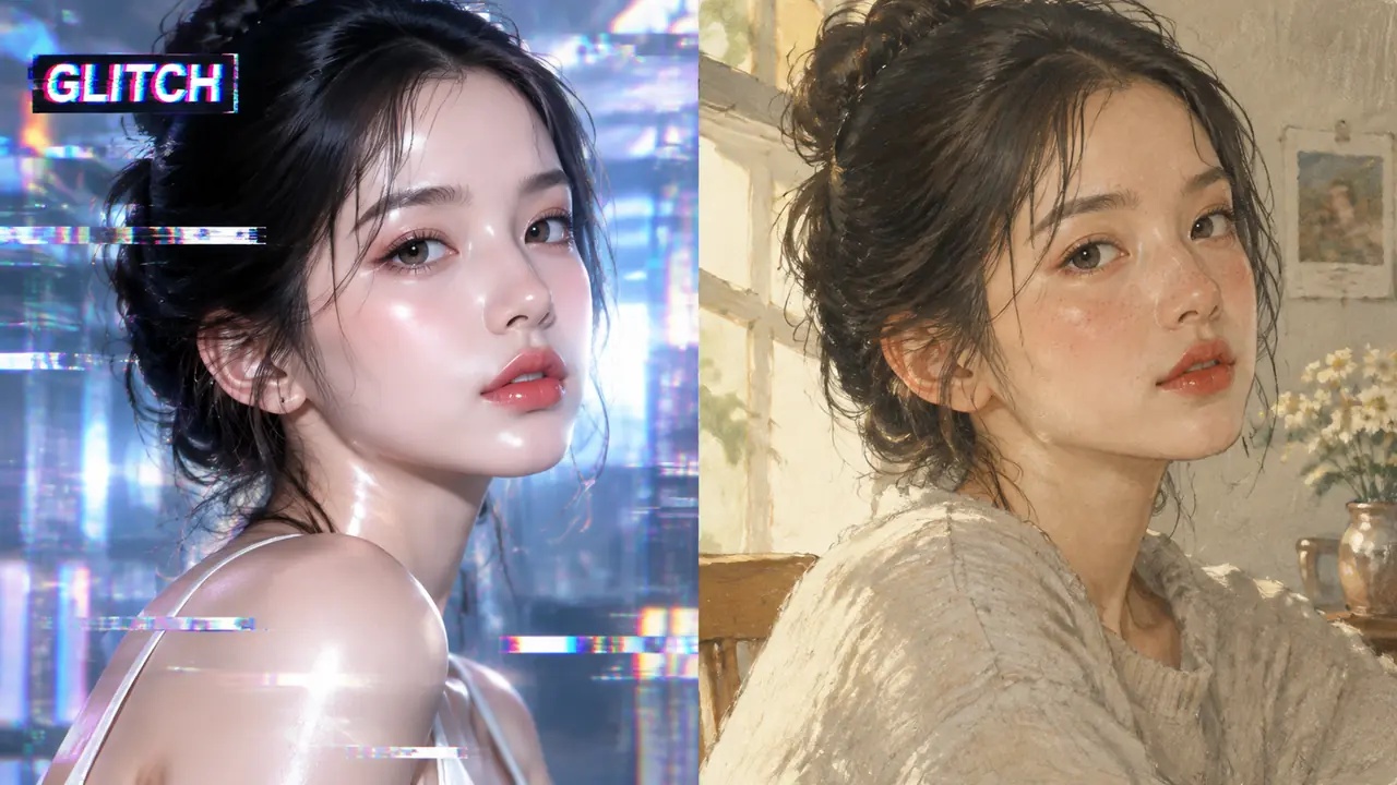 天成ai绘画总透着一股AI味？不露痕迹的自然感调法实测