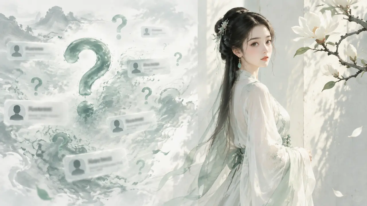 ai琳绘画搜的是谁？单字昵称词意图拆解与灵秀清雅替代词实测