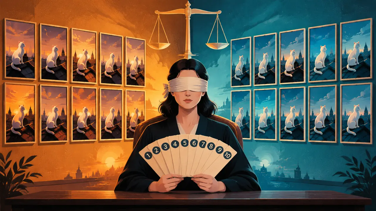 ai绘画对决怎么组织才公平？同题十张、盲评计分的完整玩法