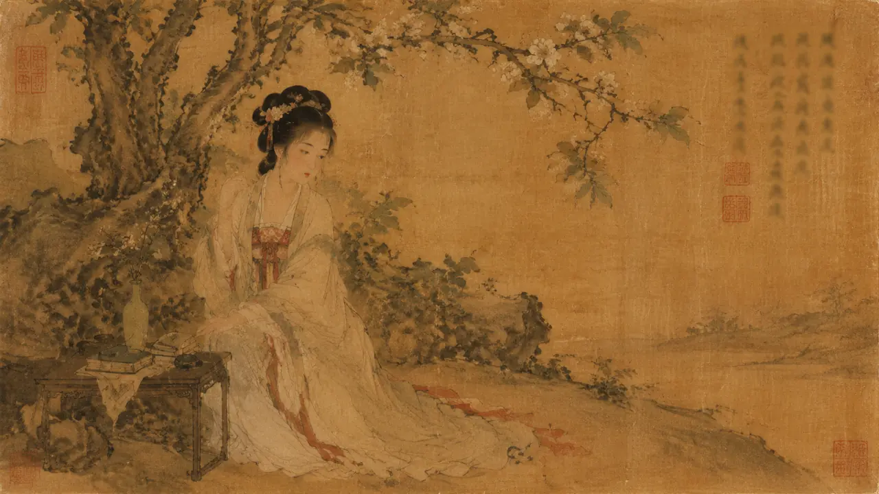 ai绘画仿古仿的是味道不是做旧：绢本、印章题跋与包浆的画法实测