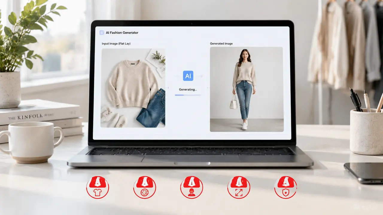 ai模特google路线实测：Gemini出图全流程与5个翻车点