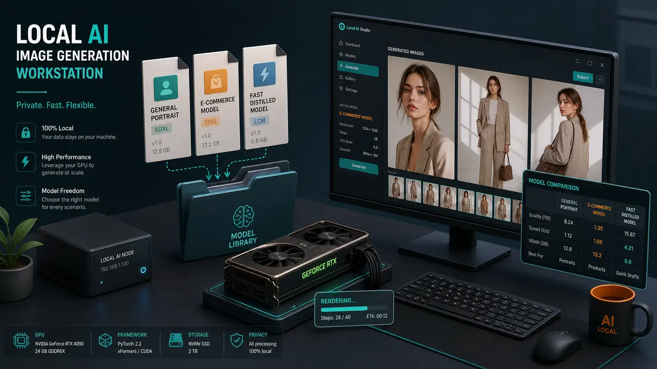 模特模型ai怎么选怎么装？下载到出图的流程加翻车实录