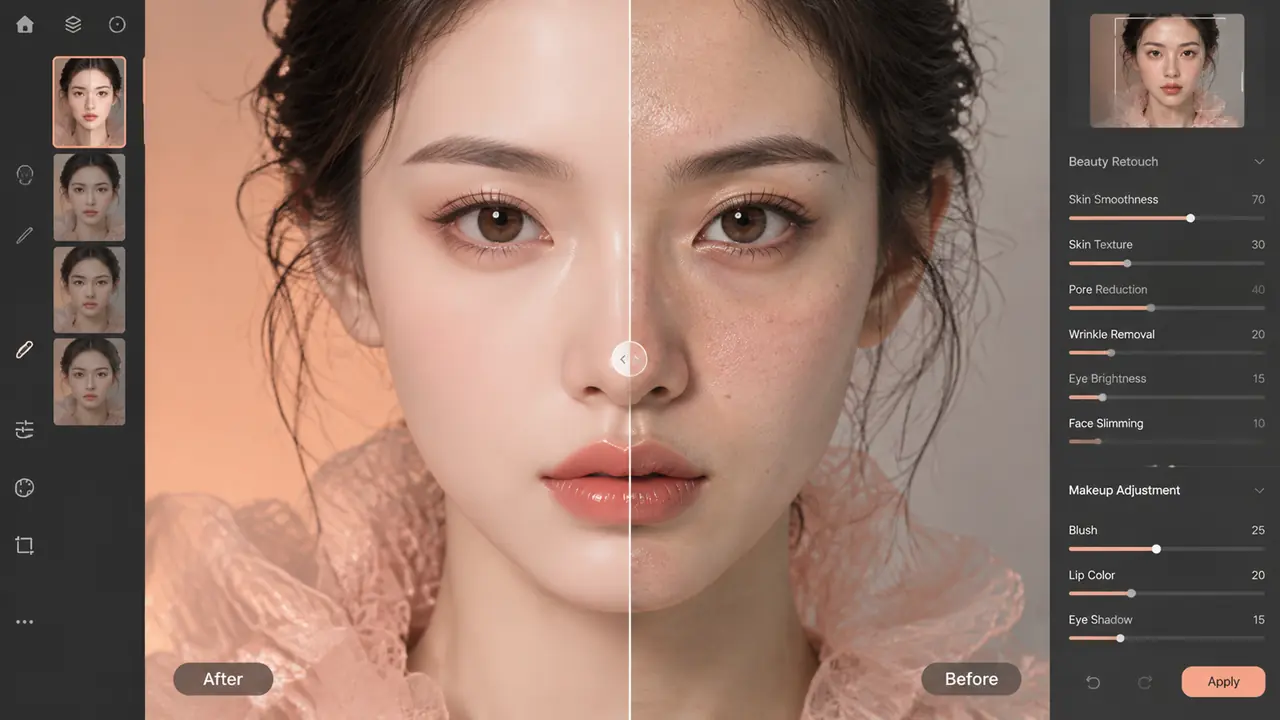 模特整容ai味太重怎么救？我把假脸废片修自然的复盘
