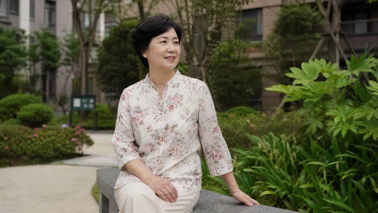 老年ai模特出图显年轻又显假？中老年女装的真实感调法