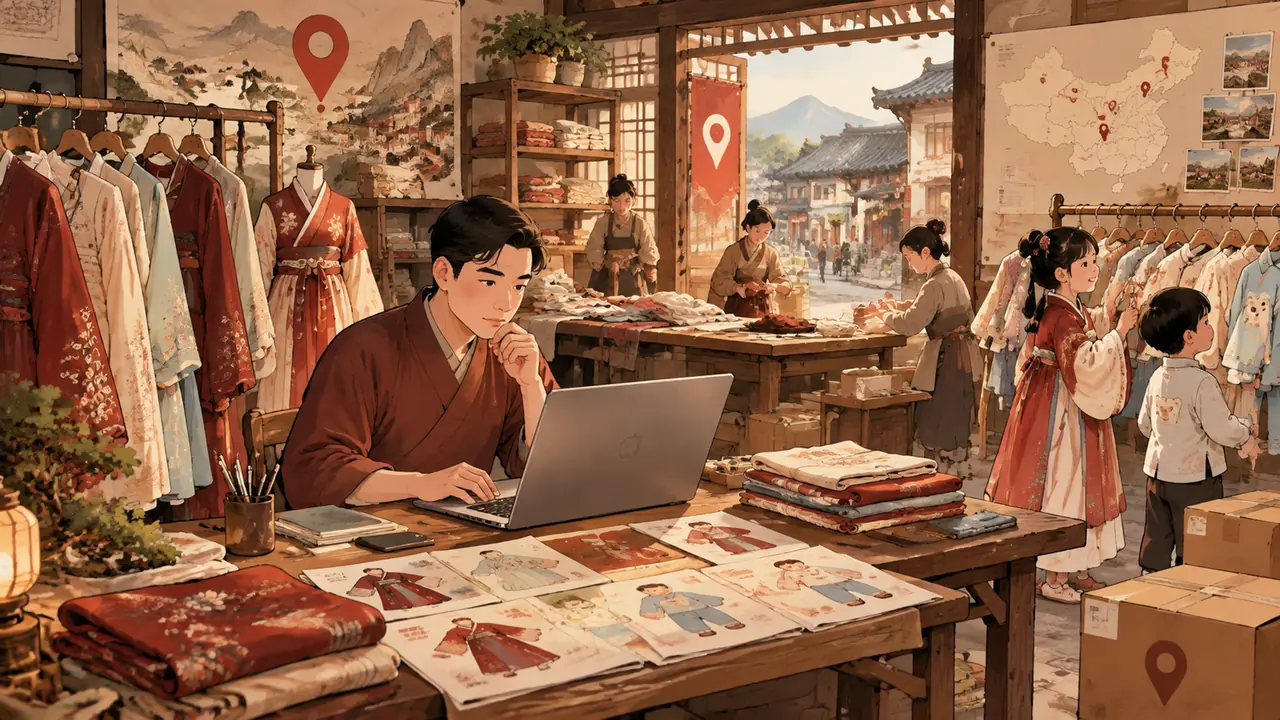 山东ai模特怎么落地产业带？曹县汉服与青岛童装实测