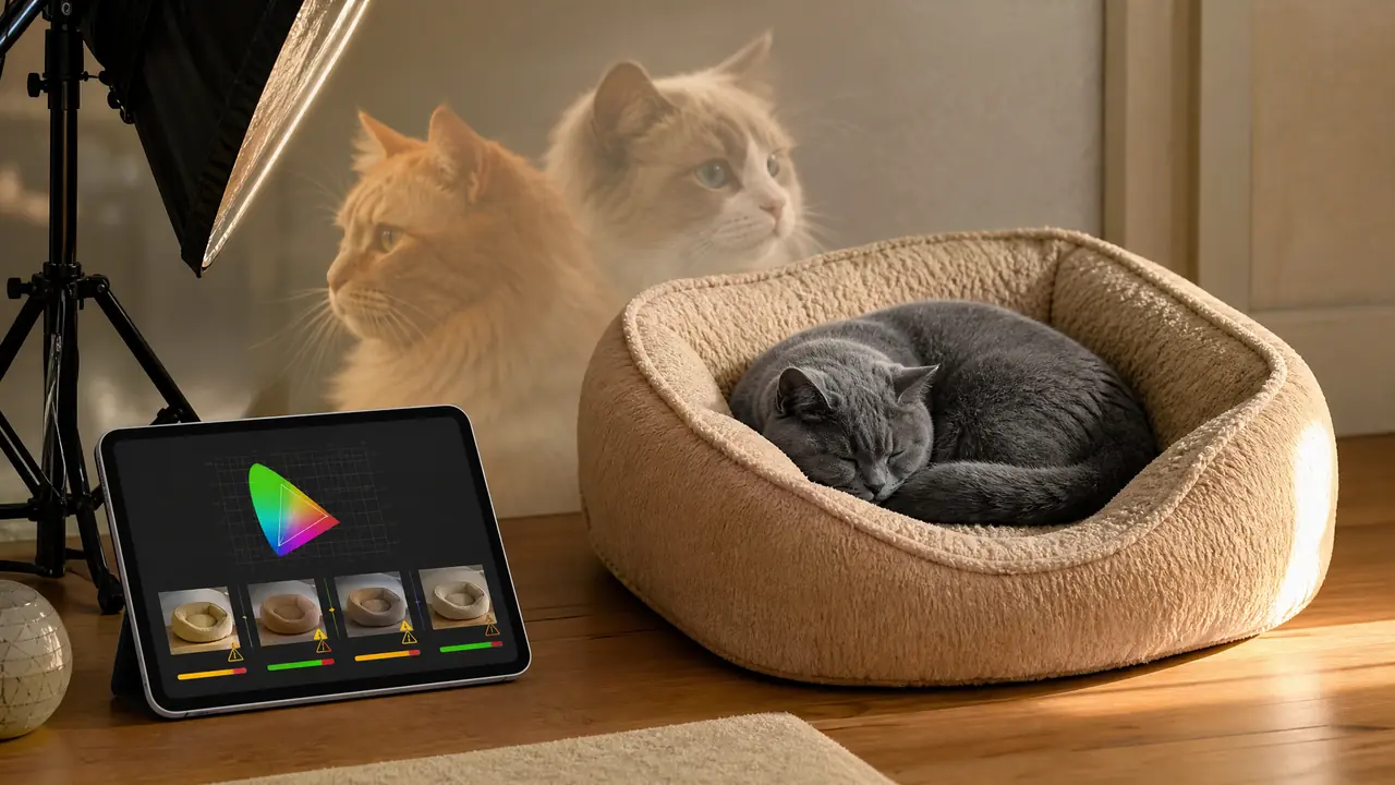 ai猫模特出图实录：宠物用品店的猫终于不用请了