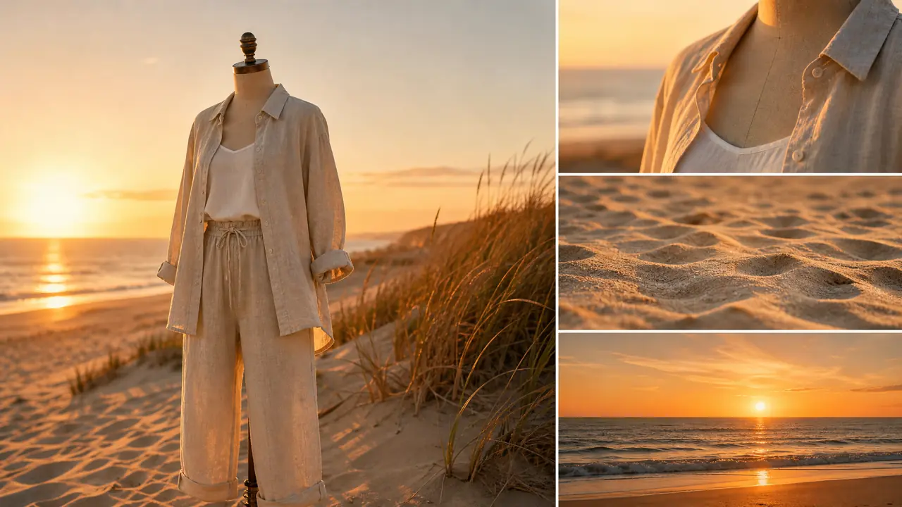 ai模特海边场景图实测：光影、沙地、海平线三处翻车复盘