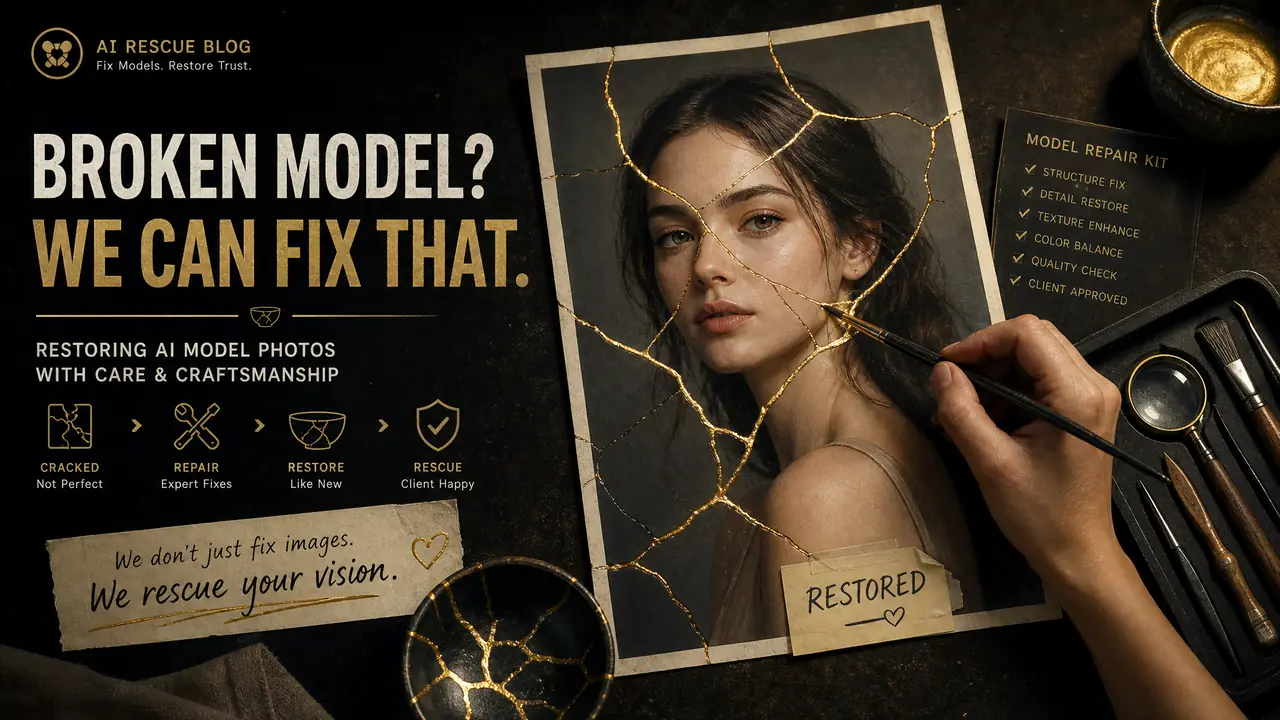 ai改模特接单实录：救图比生图更赚手艺钱