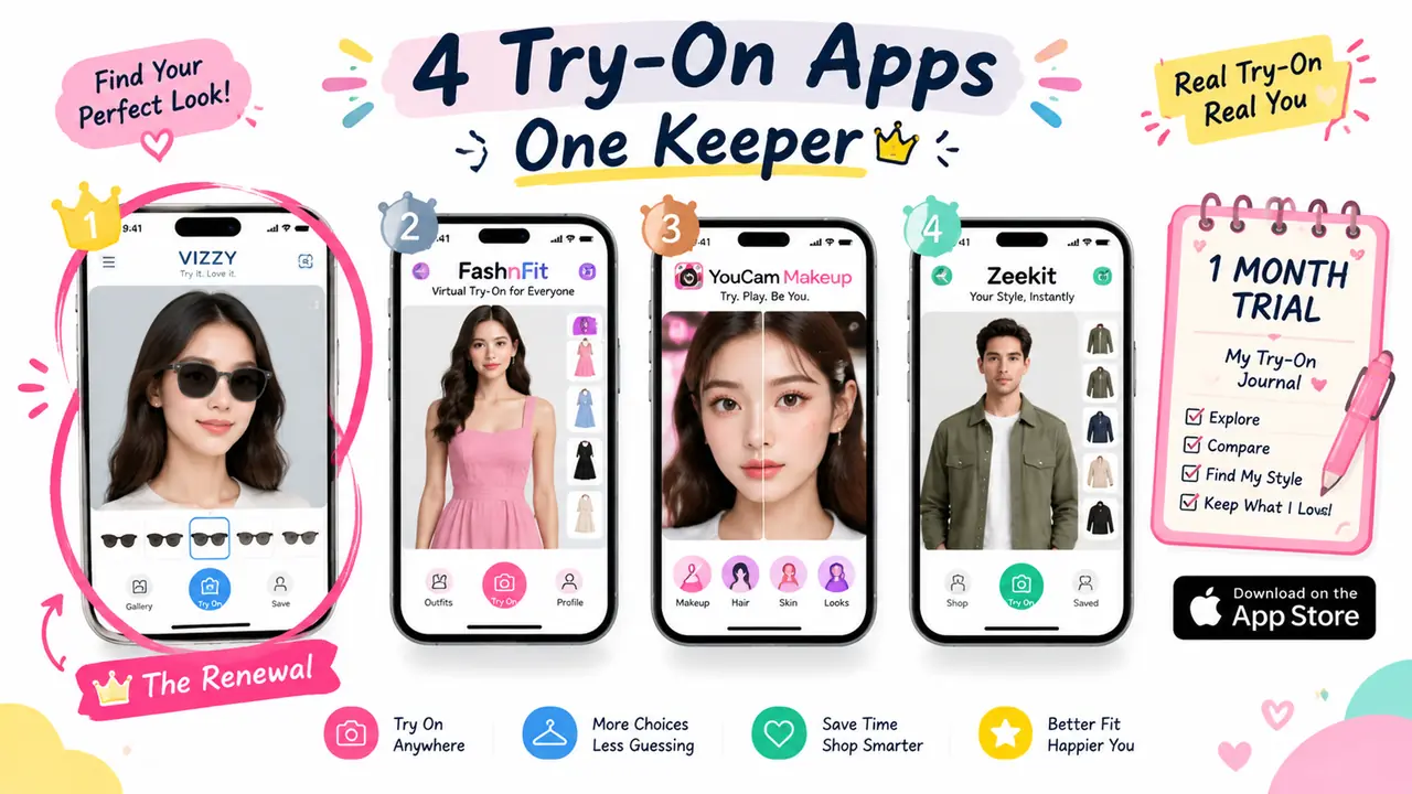 ai模特试衣app横评：四款跑了一个月，只有一款值得续费