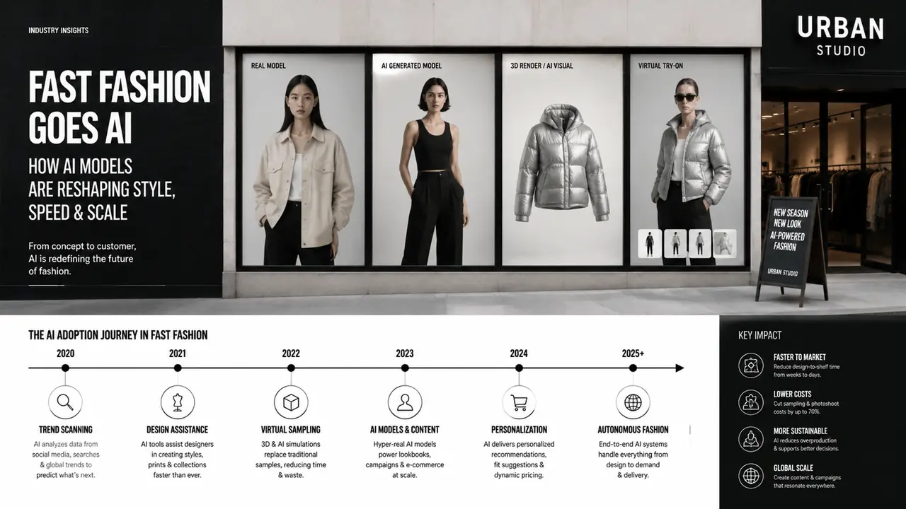 从zara ai模特照说起：快时尚品牌用AI模特这件事走多远了