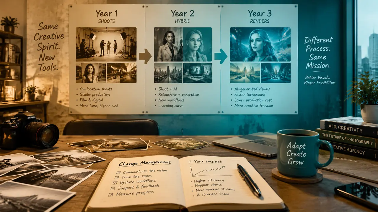 ai智能影响模特行业有多深：一个摄影机构老板的三年账