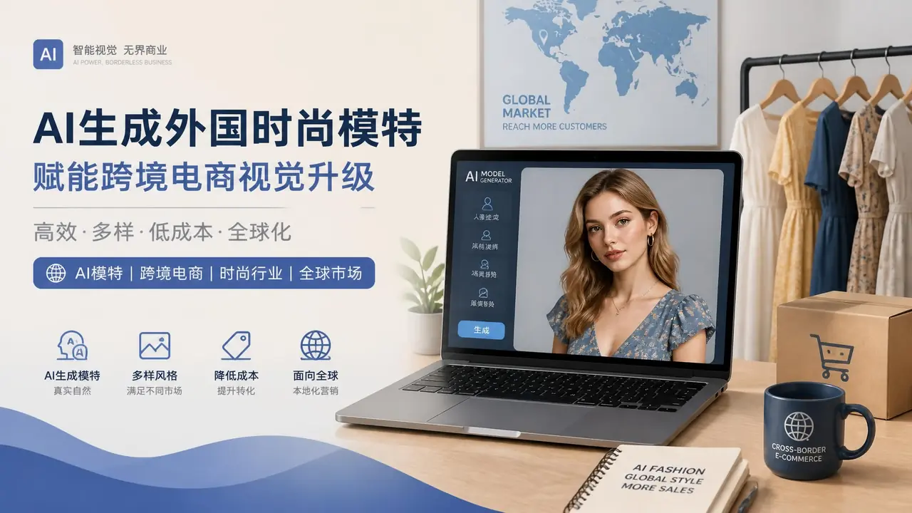 ai生成外国模特怎么做：跨境卖家出欧美面孔图的流程与坑
