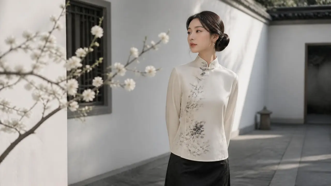 AI服装展示模特怎么用出高级感？新中式店主的做法