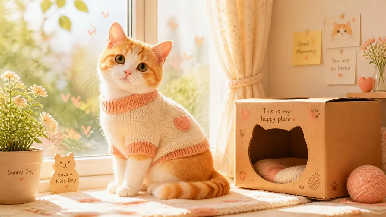 AI模特猫咪教程：宠物服饰店主让猫主子配合出图的记录