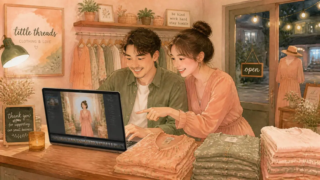 让老婆变AI模特：一对夫妻店的出图分工与肖像底线