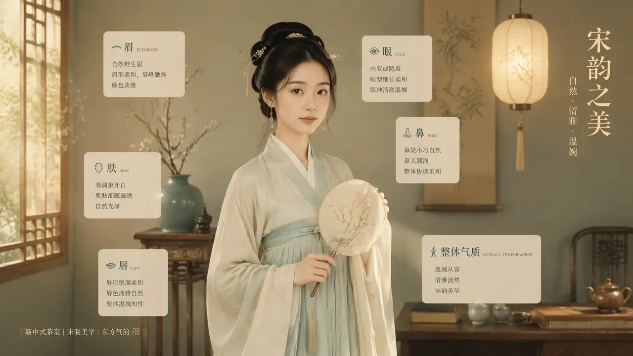 中国ai女模特怎么出东方面孔？提示词摆位与国风场景实测