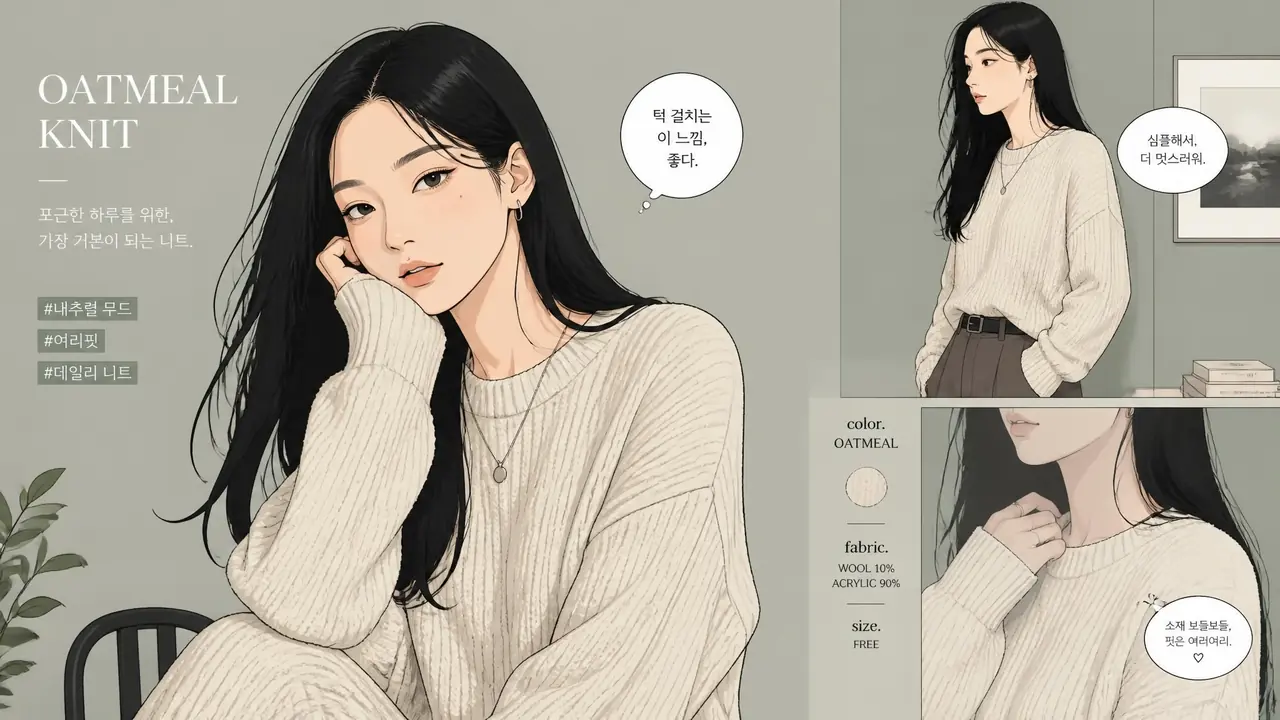 ai漫画韩国模特怎么出：韩系画风五轮实测