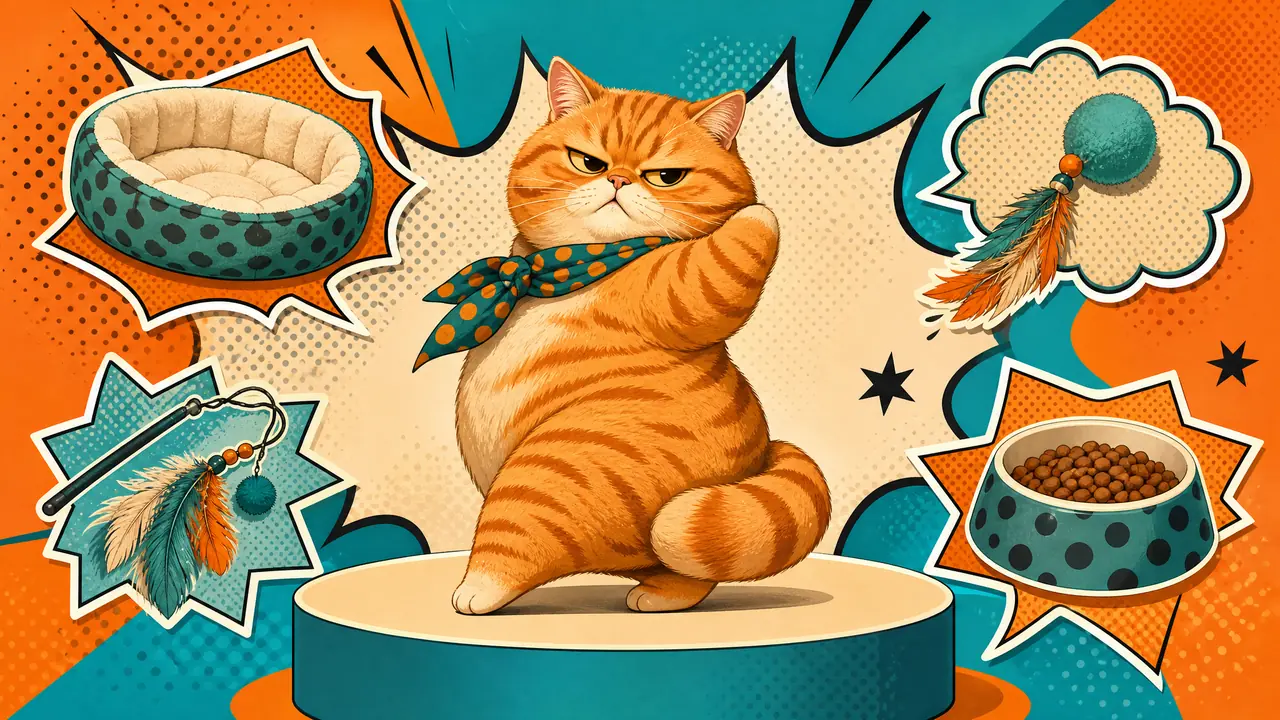 模特加菲ai梗怎么来的怎么玩？猫用品店主实测橘猫出图全流程