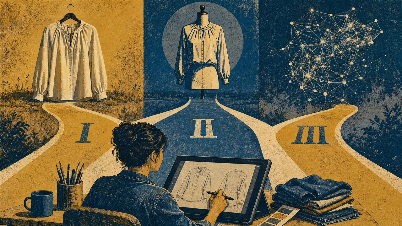AI换装模特生成走哪条路线？做了四年女装图的美工，把三条技术路线一次讲透