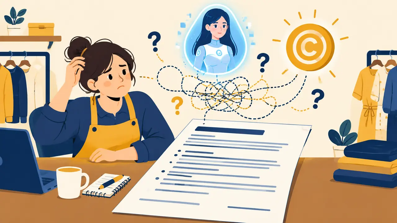 AI模特形象版权到底归谁？被平台条款绕晕的店主一次讲清