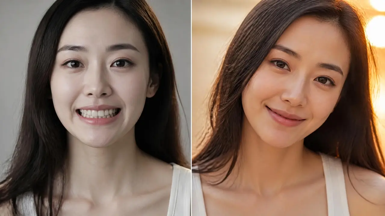 模特微表情ai怎么调才不像假笑？跨境女装卖家的救图实录